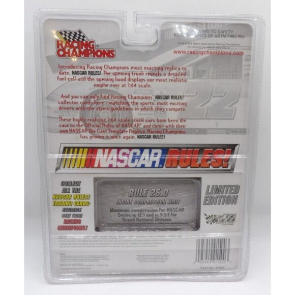 NASCAR 2000 Racing Champions Lot of 2- Ward Burton and Pit Crew & Hood Lift - Picture 11 of 12